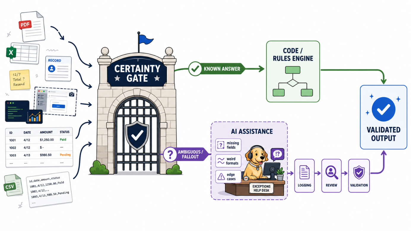 Certainty Gate