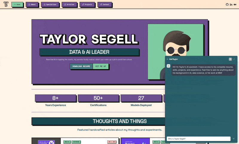 AskTaylor Demo